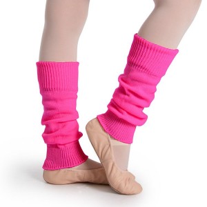 Kids' Bloch Ankle Legwarmers Knitwear Neon Pink | MYQAV40311