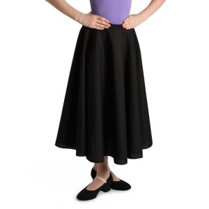 Kids' Bloch Cara Skirts Black | MYCVG72066