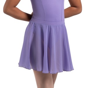 Kids' Bloch Chayanne Chiffon Short Circle Skirts Jacaranda | YMYGT15095