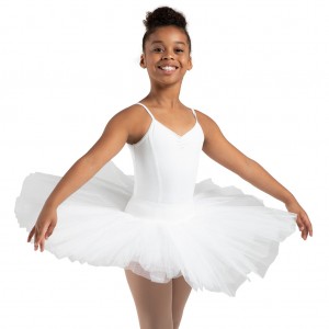 Kids' Bloch Classic Practice Skirts White | MYJZR17050