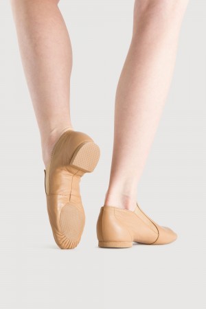 Kids' Bloch Elastaboot Jazz Tan | MYIIZ77836