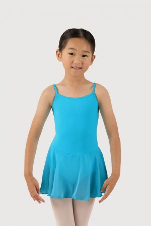 Kids' Bloch Oriole Camisole Leotards Capri Blue | MYJKU88816