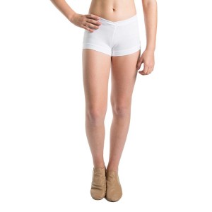 Kids' Bloch Rena Micro Fitted Short Bottoms White | MYDFL22324