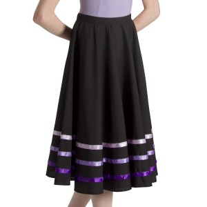 Kids' Bloch Ribbon Character Skirts Purple | MYJKU38005