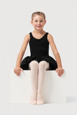 Kids' Bloch Sparkle Dress Black | MYQAV60456