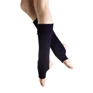 Men's Bloch Anya Legwarmers Knitwear Navy | DMYVO40630