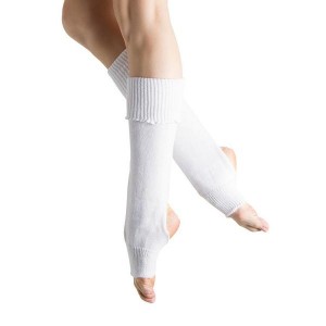 Men's Bloch Anya Legwarmers Knitwear White | MYDYB80388