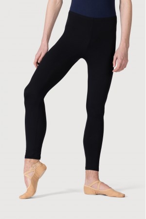 Men's Bloch Chet Long Full Length Tight Black | MYJBT14700