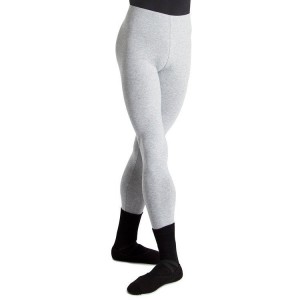 Men's Bloch Dale High Waist Full Length Tight Grey Marle | EMYVG28798