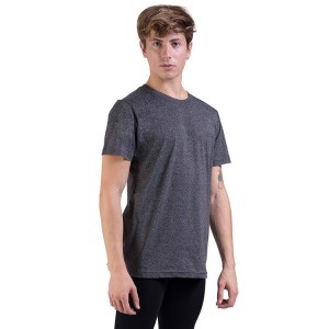 Men's Bloch Heath Relaxed Slim Fit Tops Dark Heather | GMYEC94999