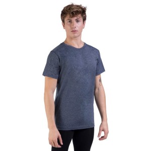 Men's Bloch Heath Relaxed Slim Fit Tops Navy | LMYSX77187