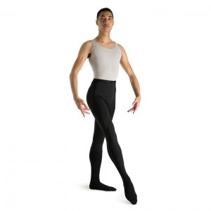 Men's Bloch Mirella Footed Tight Black | MYJVR18699