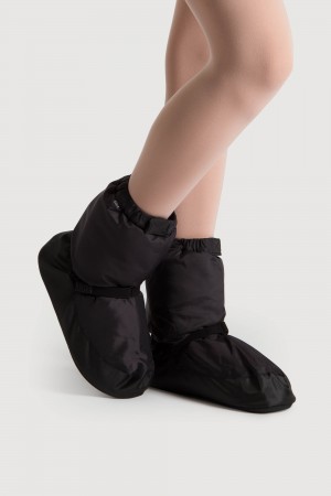 Women's Bloch Adult Warmup Booties Black | UMYTG52707