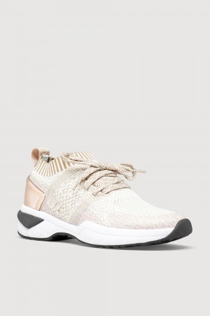 Women's Bloch Alcyone Lifestyle Sneaker Sneakers Beige | MYEAH30037