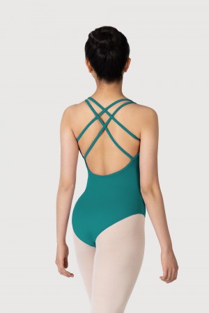 Women's Bloch Alexis Leotards Jade | UMYTG92084