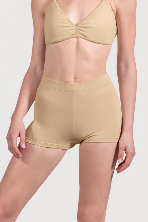 Women's Bloch Capella High Waist Underwear Sand | TMYPQ14610