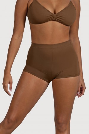 Women's Bloch Capella High Waist Underwear Cocoa | YMYGT51187