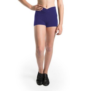 Women's Bloch Chavelle Hipster V Front Bottoms Deep Purple | ZMYMJ92468