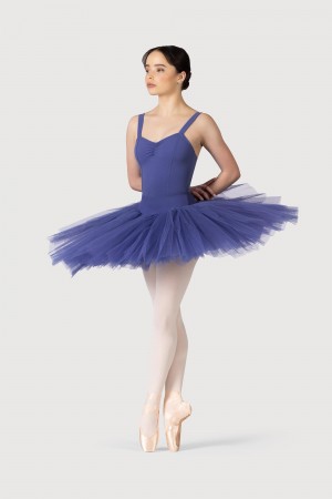 Women's Bloch Classic Practice ½ Tutu Skirts Lunar | QMYUV35631