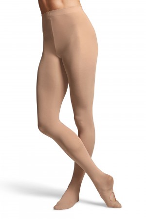 Women's Bloch Contoursoft Adaptoe Tight Bloch Tan | PMYER25336