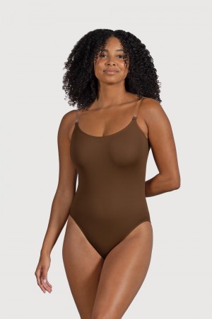 Women's Bloch Estrella Underwear Cocoa | MYZPD32806