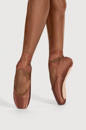 Women's Bloch European Balance B29 Tonal Pointe Shoes B29 Satin | MYZPD94853