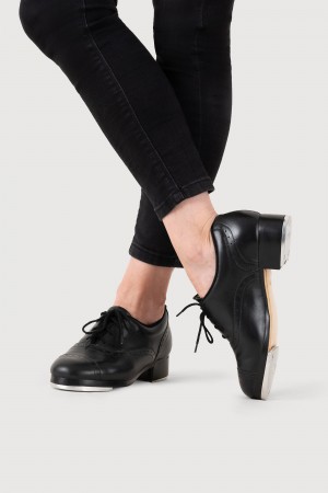 Women's Bloch Jason Samuels Smith Tap & Stage Shoes Black | BMYSD67200