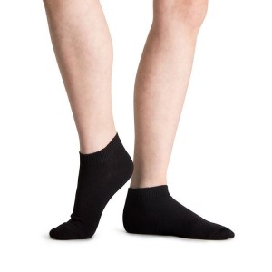 Women's Bloch Jazz Socks Black | PMYER95728