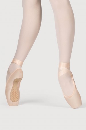 Women's Bloch Mirella Whisper Matte Pointe Shoes Pink | MYCVG99364