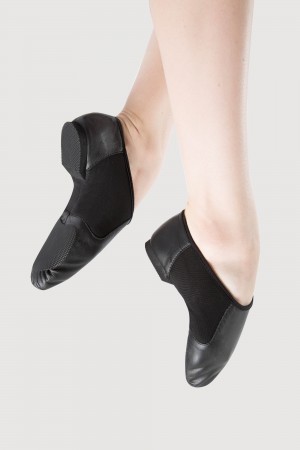 Women's Bloch Neo-Flex Slip On Jazz Black | MYICD72477