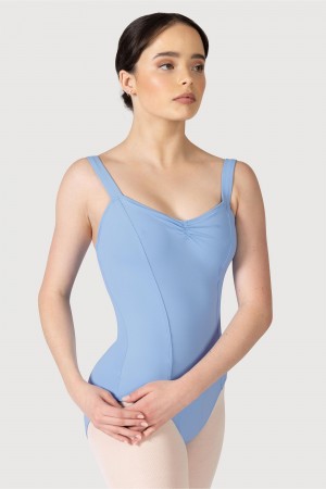 Women's Bloch Overture Obelia Princess Seam Leotards Bluebird | BMYSO30093