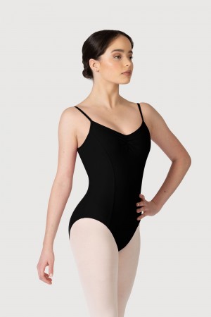 Women's Bloch Overture Oriana Princess Seam Leotards Black | EMYHC40088