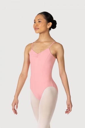 Women's Bloch Overture Oriana Princess Seam Leotards French Rose | MYICD96748