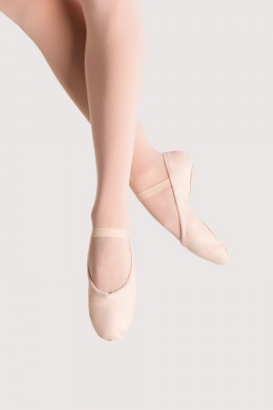 Women's Bloch Prolite II Canvas Ballet Flats Pink | UMYTG19034