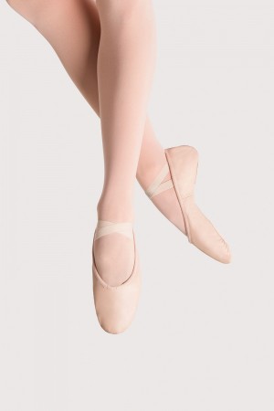 Women's Bloch Prolite II Leather Ballet Flats Pink | MYIIZ52684