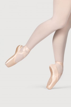 Women's Bloch Synergy Pointe Shoes Pink | MYCIF29026