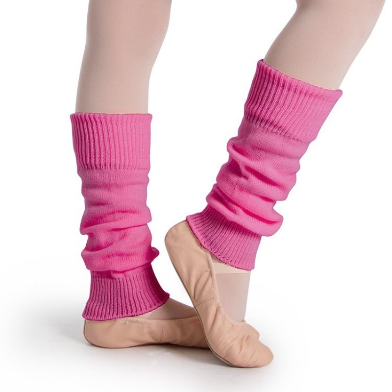 Kids\' Bloch Ankle Legwarmers Knitwear Raspberry | UMYTG92269