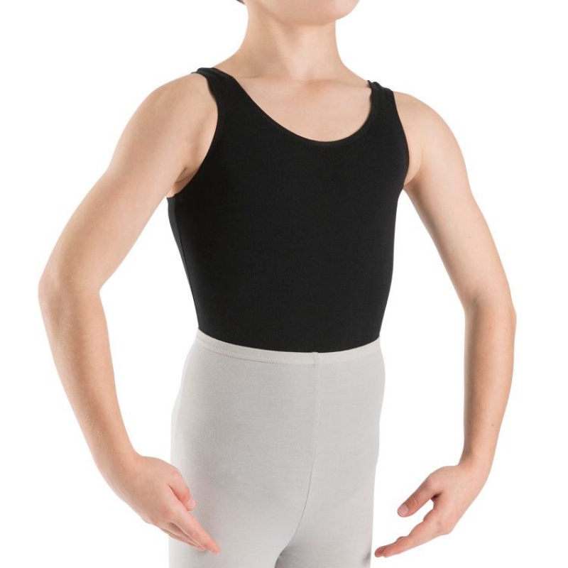 Kids' Bloch Billy Sleeveless Tops Black | PMYQX11010