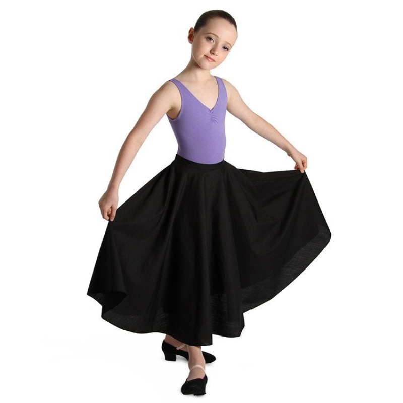 Kids' Bloch Cara Skirts Black | MYCVG72066