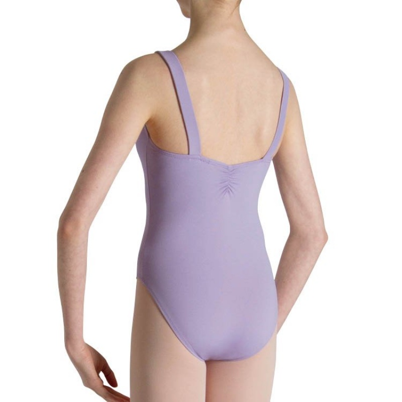 Kids' Bloch Celena French Princess Line Leotards Lilac | MYJZR68129