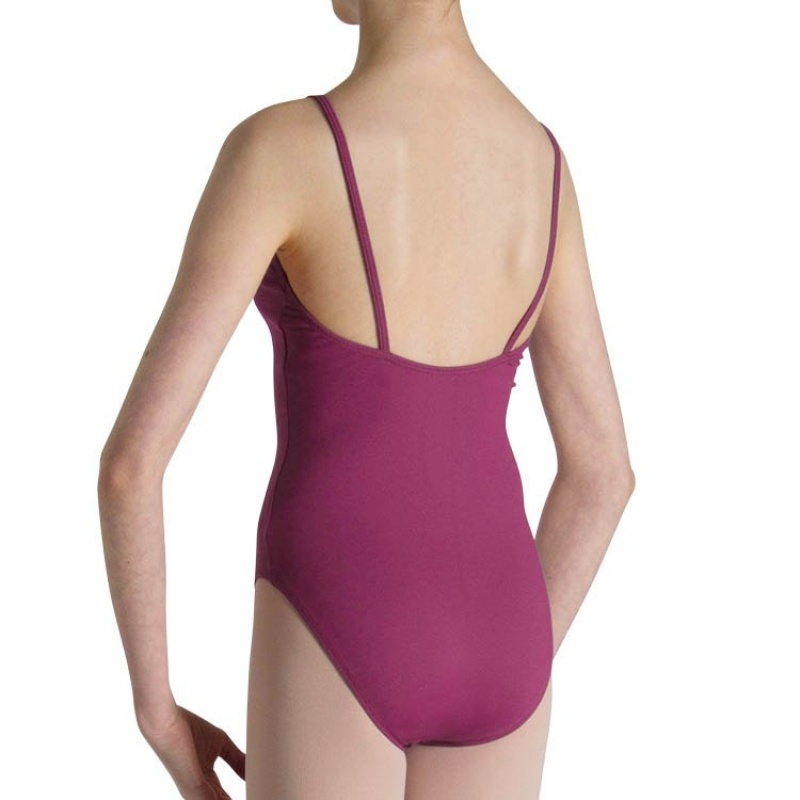 Kids' Bloch Celeste Princess Line Leotards Boysenberry | TMYWZ96290