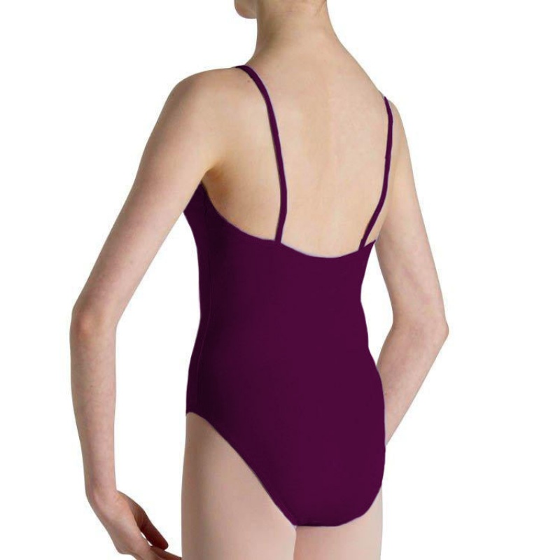 Kids' Bloch Celeste Princess Line Leotards Plum | GMYUC18393