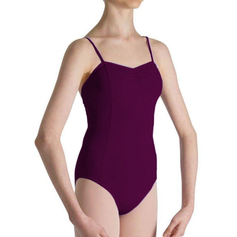 Kids' Bloch Celeste Princess Line Leotards Plum | GMYUC18393