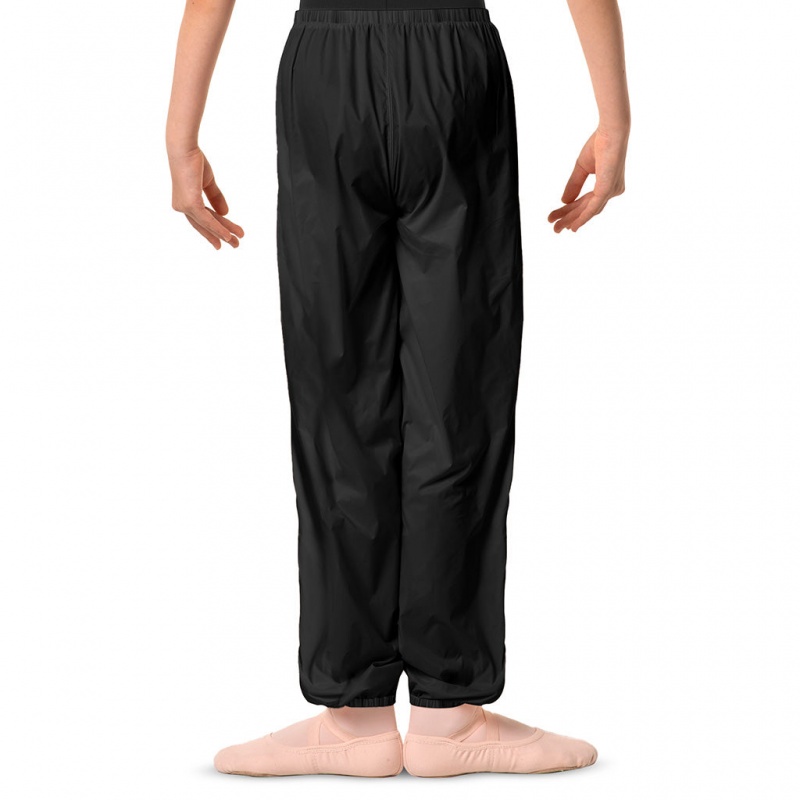 Kids' Bloch Children Ripstop Pants Bottoms Black | FMYHY51169