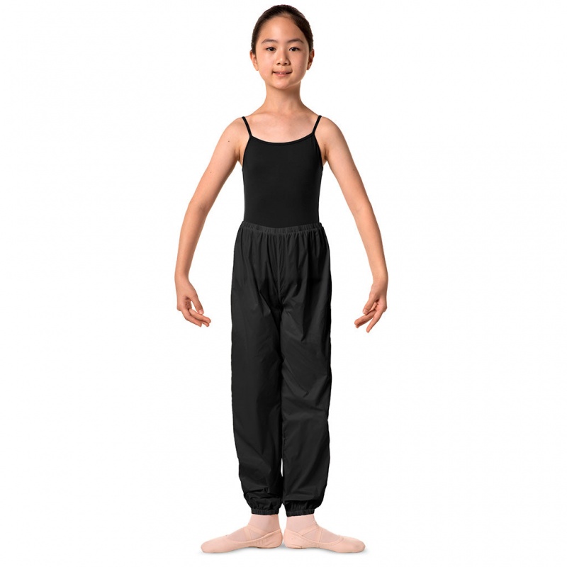 Kids' Bloch Children Ripstop Pants Bottoms Black | FMYHY51169