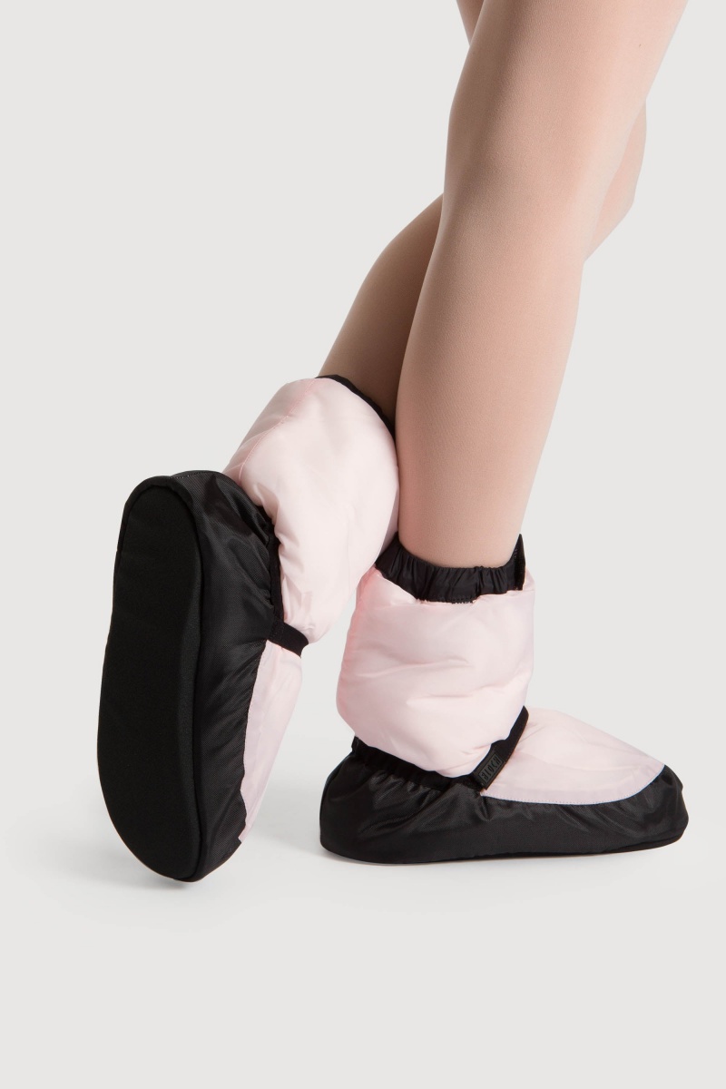 Kids' Bloch Children Warmup Booties Candy Pink | PMYQX25999