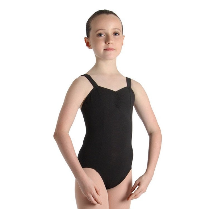 Kids\' Bloch Clara Leotards Black | QMYUV55194