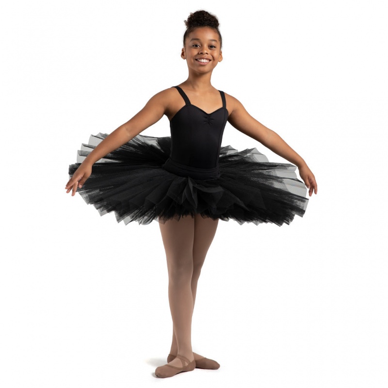 Kids' Bloch Classic Practice Skirts Black | MMYFT45725