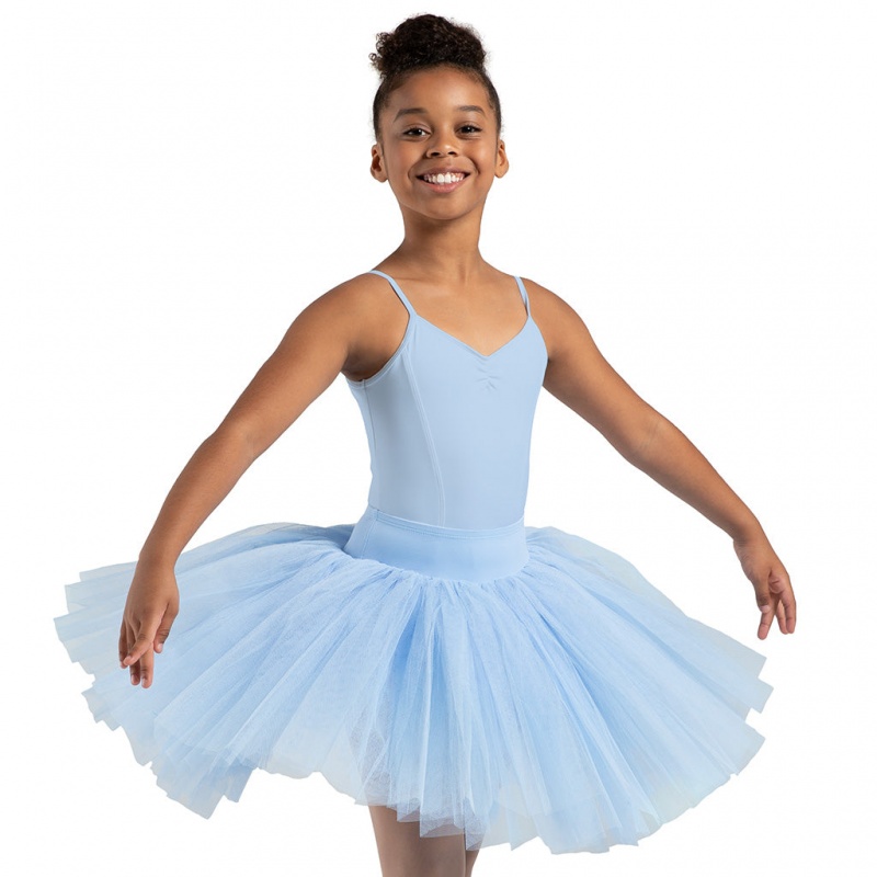 Kids\' Bloch Classic Practice Skirts Bluebird | MYNZX85717