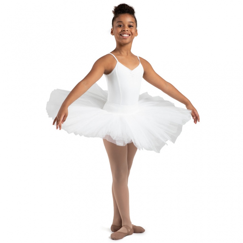 Kids' Bloch Classic Practice Skirts White | MYJZR17050